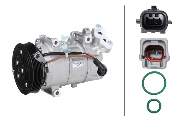 Hella Kompressor Klimaanlage >>> Easy2Fit <<< 8FK 366 201-711 12V FüR Renault 4-image