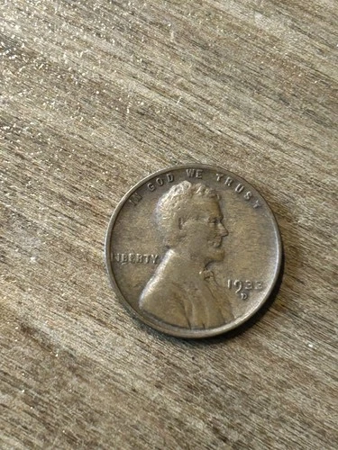 1933D Lincoln Cent VF