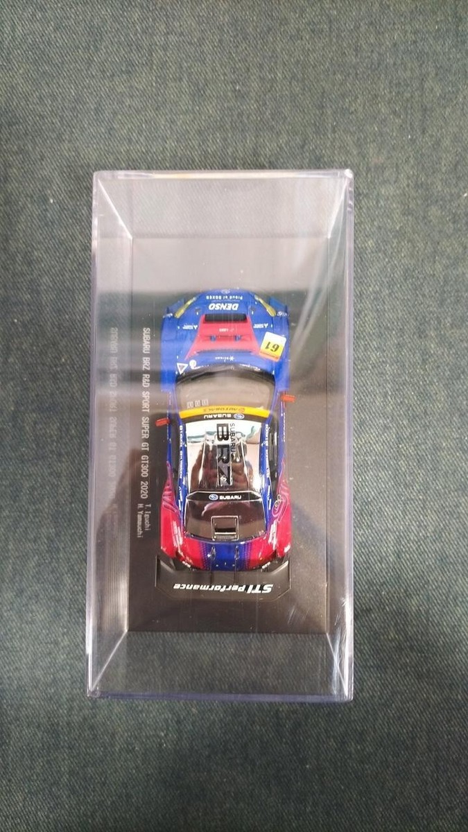 【値下げ】エブロ　SUBARU BRZ SUPER GT300 1/43 EBBRO Subaru BRZ R&D Sport #61 Super GT GT300 2020 Blue