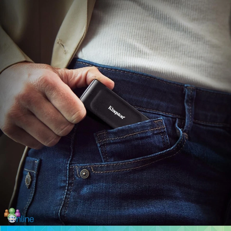 Kingston XS1000 External Drive 1TB 2TB 2nd Gen External SSD Drive 1000GB USB 3.2 - Image 4 of 4