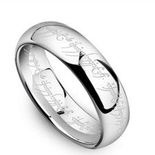 Elegant Lord Of Rings 925 Sterling Silver New Fashion Jewelry Charm Ring Size 7