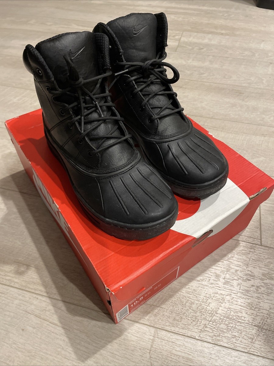 Nike Woodside ACG Boot Style 386469-004 Size 10.5 Black | eBay