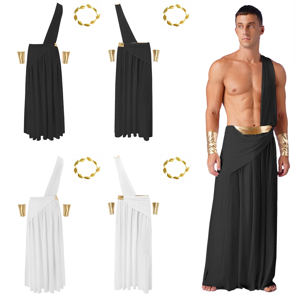 Мужская длинная юбка ролевая игра маскарад на Хэллоуин древнегреческое римское нижнее белье - Изображение 3 из 3