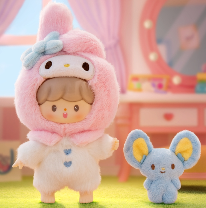 F.UN zZoton Sanrio Love-league Buddies Series Plush Doll Blind Box