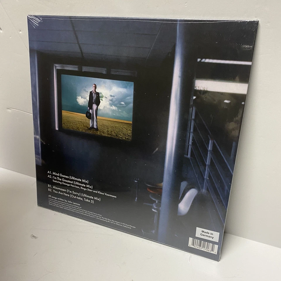 John Lennon (The Beatles) - Mind Games Black Audiophile 12” 180G Vinyl RSD 2024 - Image 2 of 2