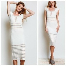 NWT Show Me Your Mumu Crawford Crochet Cream Dress $158 Small