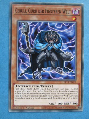 Yugioh - Ceruli, Guru der finsteren Welt - 1. Auflage - SR13-DE015 - Common