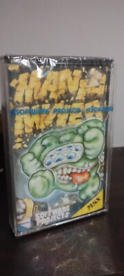 MSX Manic Miner Spiel - Softwareprojekte - noch werkseitig versiegelt - Original 1980er Jahre