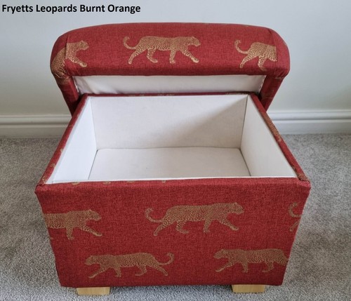 Storage Footstool Sophie Allport Fabrics Pouffe Footstall Ottoman Pugs Dogs Dino - Picture 17 of 33