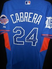 MIGUEL CABRERA SIGNED 2013 ALL STAR JERSEY AUTH. MAJESTIC - DETROIT TIGERS-RARE!