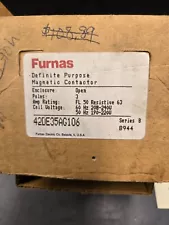 Furnas 42DE35AG106 Definite Purpose Magnetic Contactor NIB