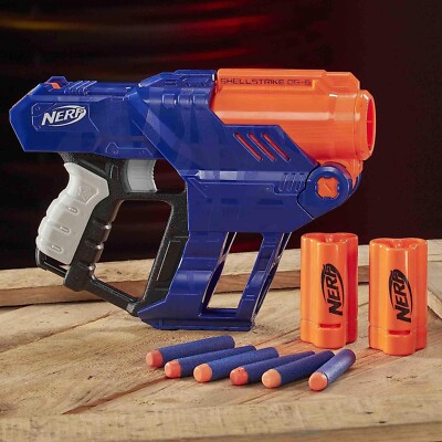 NERF N-STRIKE ELITE SHELLSTRIKE DS-6 - 3 Strike Shell Blast