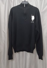 Men's Size L Black Sweater US Polo