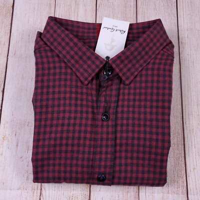 New $178 Robert Graham Men's Eratos Gingham Button-Up Shirt Size 3XL