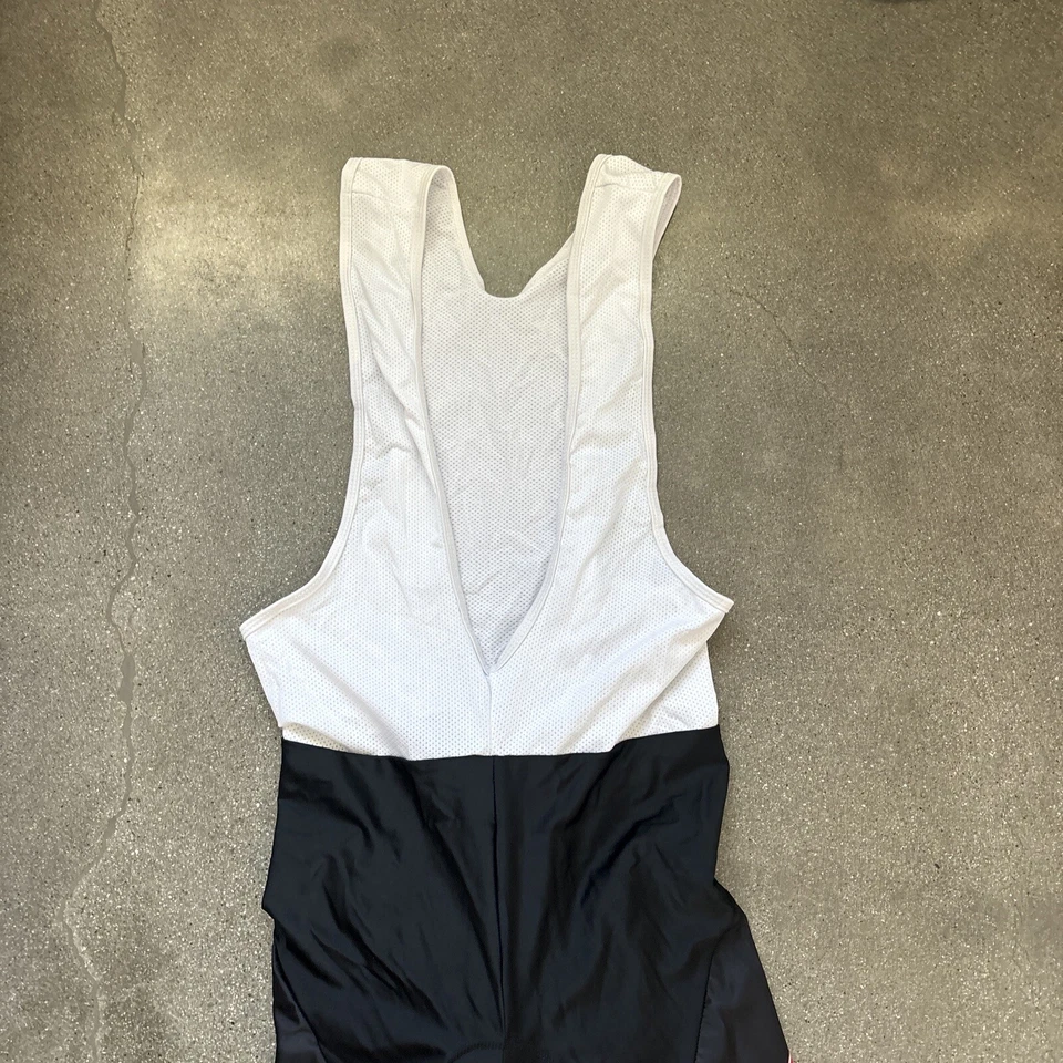 Traje corporal Castelli E cervelo baberos pierna completa negro blanco acolchado equipo de ciclismo talla XL Foto 2 de 4