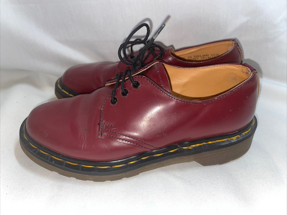 Dr.Martens 1461 3ホール Cherry Red Dr Martens 1461 3-Eye Smooth Cherry Red Rouge Womens Shoes