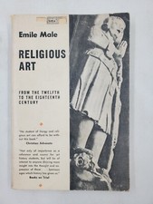 Religious Art By Emile Male (1959) Paperback Noonday