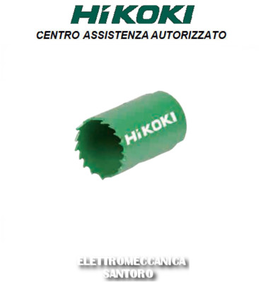 SEGA A TAZZA BIMETALLICA IN HSS DIAMETRO 38 HITACHI PLASTICA CARTONGESSO LEGNO