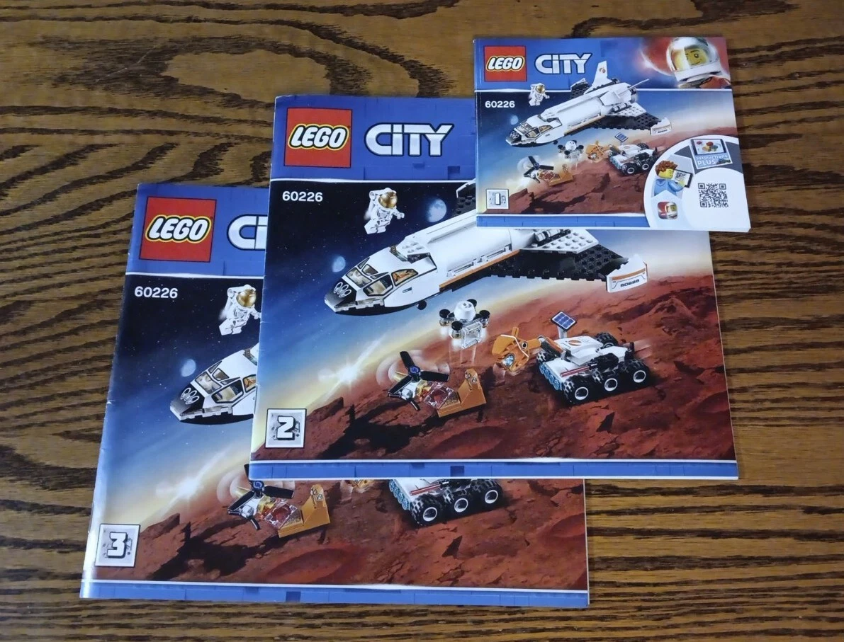Lego space online shuttle instructions 60226