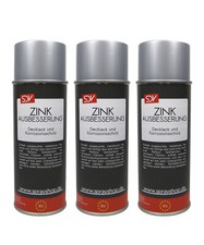 3x 400ml ZINKAUSBESSERUNGS SPRAY WIE FEUERVERZINKT Zink-Ausbesserung-Spray 400ml