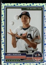 2023 Panini USA Baseball Stars & Stripes #39 James Tronstein Stars Border