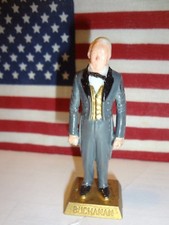 presidents 's 5 7 15 17 19 and 29 Vintage 1960s Marx Presidents 2.5" Figure