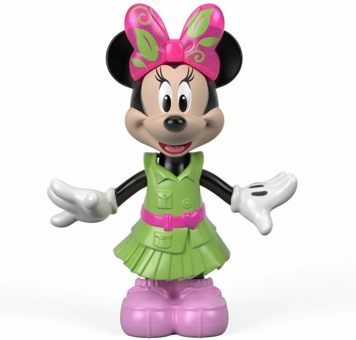 FISHER PRICE DISNEY MINNIE SNAP N POSE CAMP COUNSELOR MINNIE FJH21
