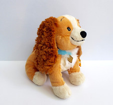 Steiff x Disney Lady and The Tramp Lady Dog Plush Stuffed Animal 9" Golden Brown