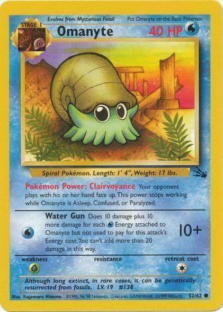 Pokemon Card Fossil Set WOTC common/Uncommon single card Full List - Picture 23 of 33