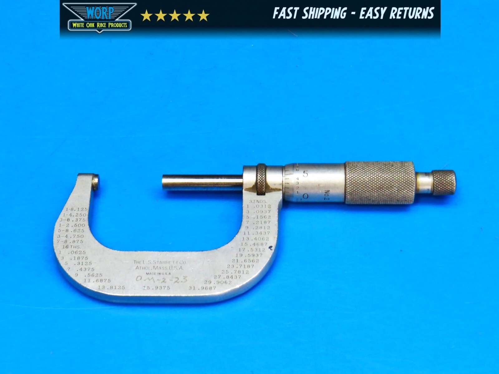 LS STARRETT CALIPER GAUGE OUTSIDE MICROMETER 0"1" 230 eBay