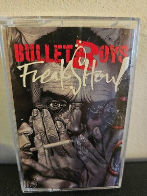 BULLETBOYS Freakshow 1991 CASSETTE TAPE GLAM/HAIR METAL HARD ROCK