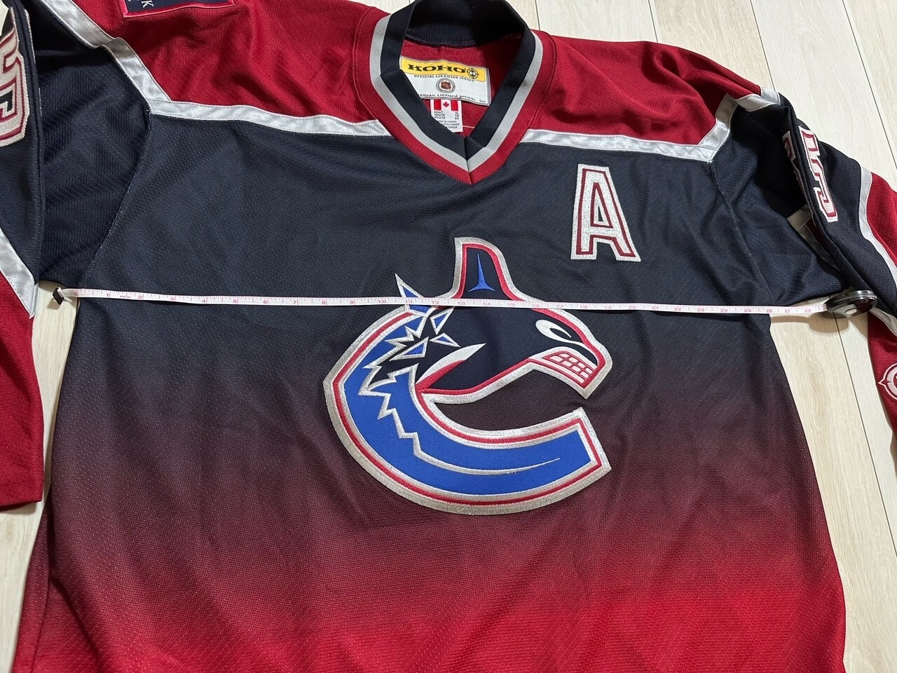 NHL Vancouver Canucks Ed Jovanovski Koho Hockey Jersey SIZE XL eBay