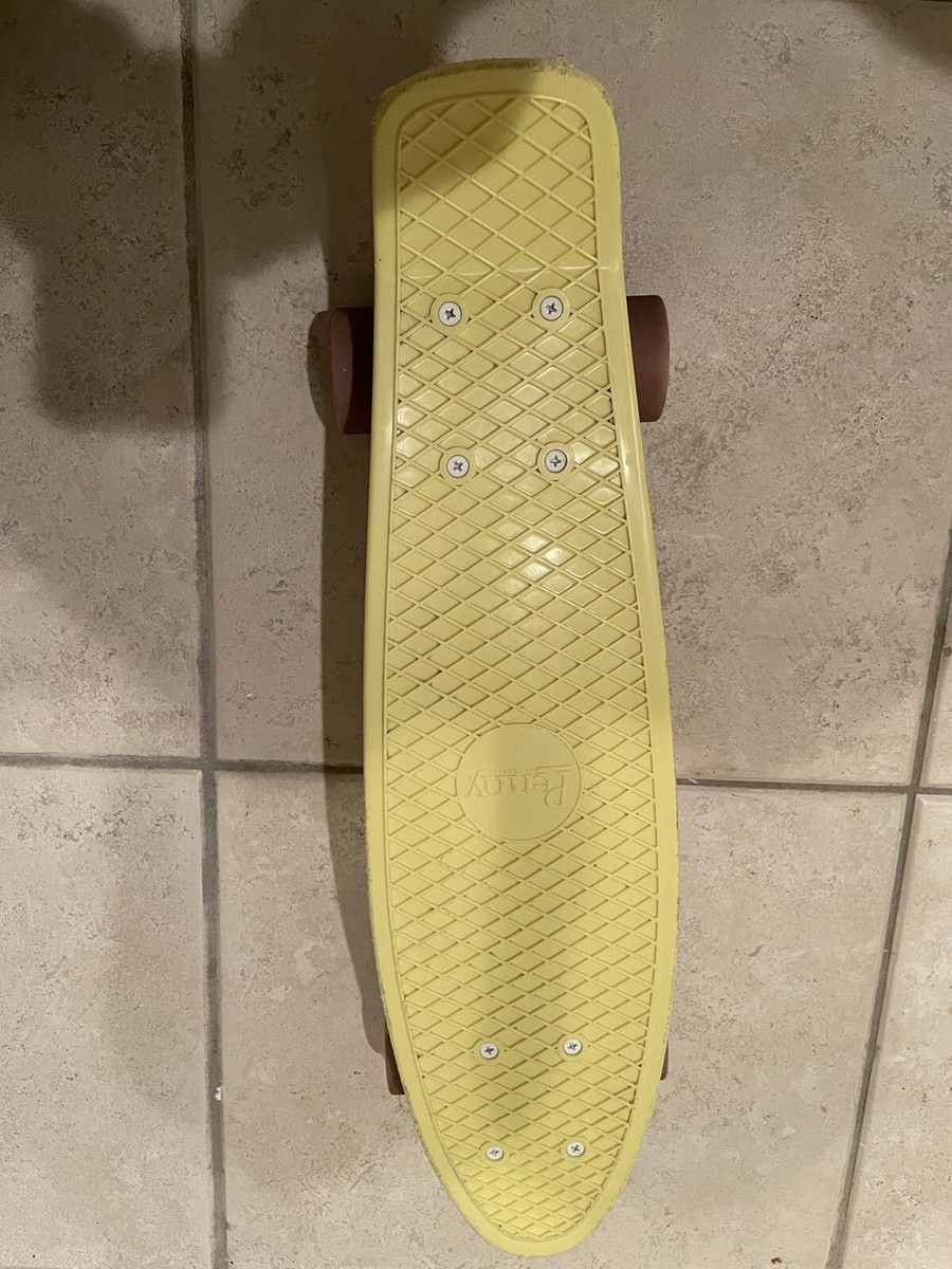 Vintage Penny Skateboard From Australia - Yellow - 22 Vintage Penny Skateboard From Australia - Yellow - 22