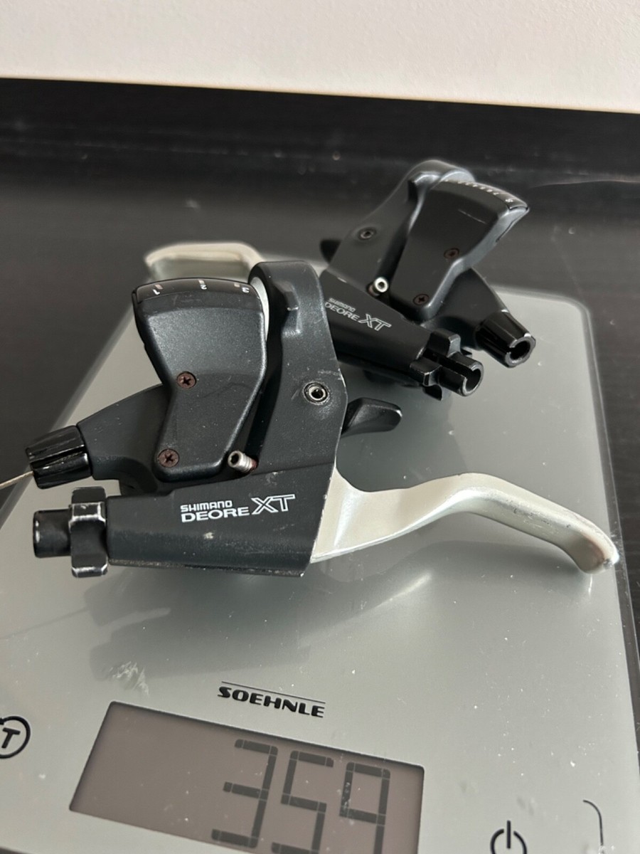 Shimano Deore XT シフター SL M739 左右セット Shimano Deore XT ST-M739 Right & Left Shifters Brake Levers Combo