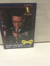 1991 Desert Storm Yellow Ribbon Colin Powell  Chrm. Joint Chiefs card # 54  AMA