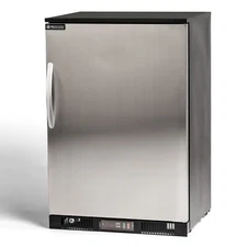 Procool 24" Stainless Steel Solid Door Commercial Back Bar Refrigerator