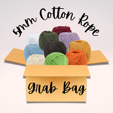 DIY Macram  Random Grab Box of Four 50m Soft Cotton Cords