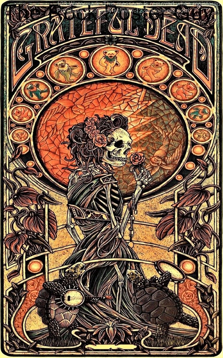 Grateful Dead Concert Poster - 12