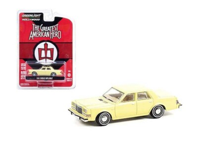  Greenlight 1:64 1981 Dodge Diplomat ''The Greatest American Hero''  44920A-5B2