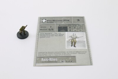 Axis & Allies Reserves 8mm Huzagol 35M 35/45