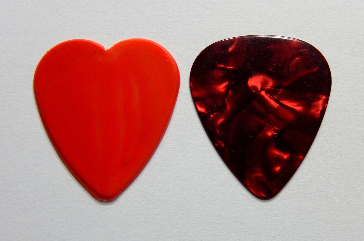 Red sale guitar pick