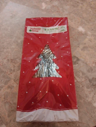 Holiday Time 18 Inch Icicles 3 Boxes of 1000 Strands Each