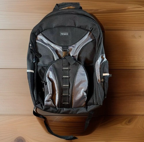 TARGUS Backpack Adult Large Black Multi Compartments Laptop Dividers Pockets EUC - Picture 6 of 15