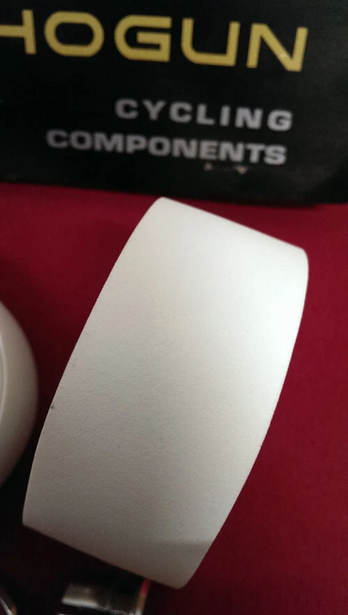 Shogun Rennrad Lenkerband, weiß, inkl. Lenkerstopfen, NEU, NOS - Bild 3 von 3