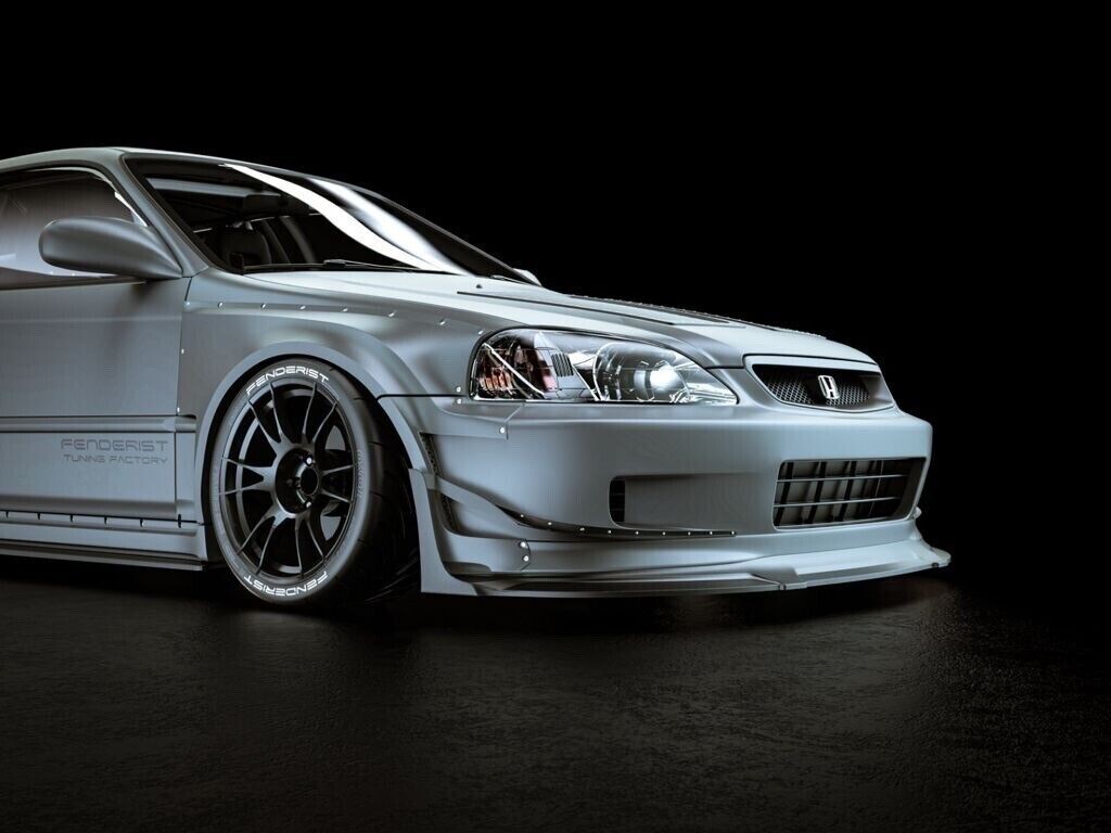 FOR HONDA CIVIC EM1 COUPE 96-2000 WIDEBODY 50MM