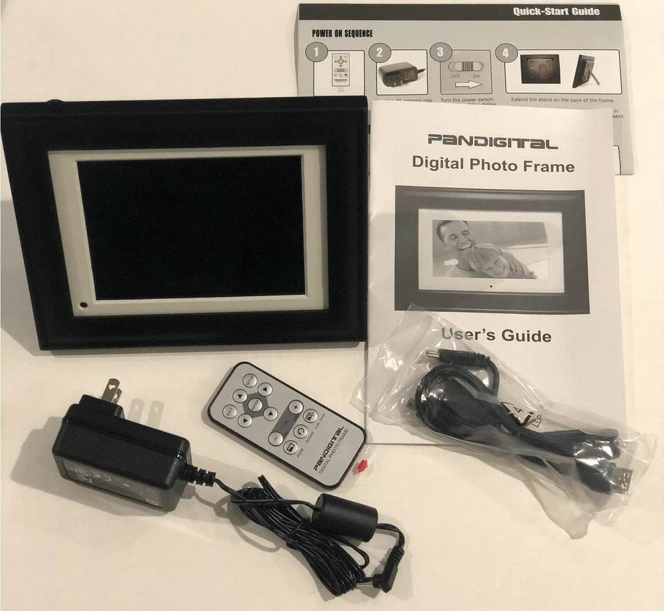 PanDigital Digital Photo Frame - 5.6" Tru Photo Pan56-2 LCD 4:3 w/ Remote 128MB - Image 2 of 4