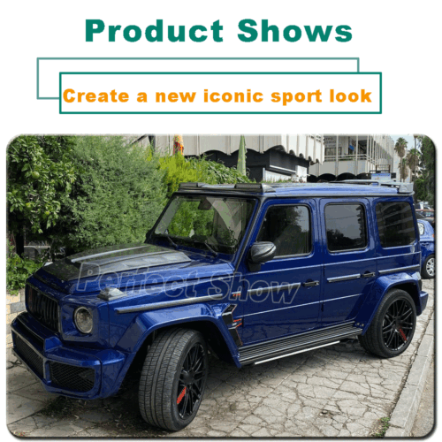 Carbon Frontspoiler Dachspoiler Lippe Passt für Mercedes W464 W463 G550 G63 - Bild 3 von 13