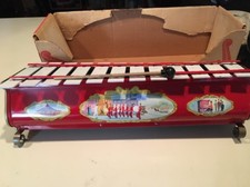 Vintage Disneyland Blech Litho Spielzeug RAR Konzert Flügel XYLOPHON 50er Jahre