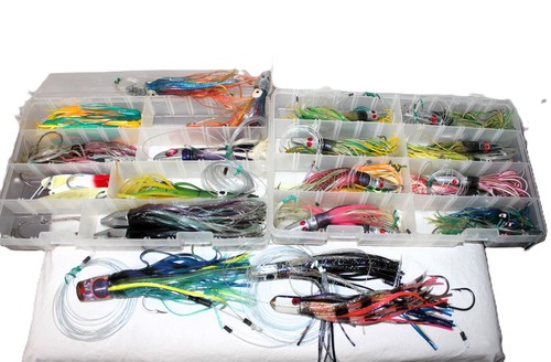YOTO Lot de 6 leurres de pêche à la traîne en Eau salée - 16,5 cm - Kit