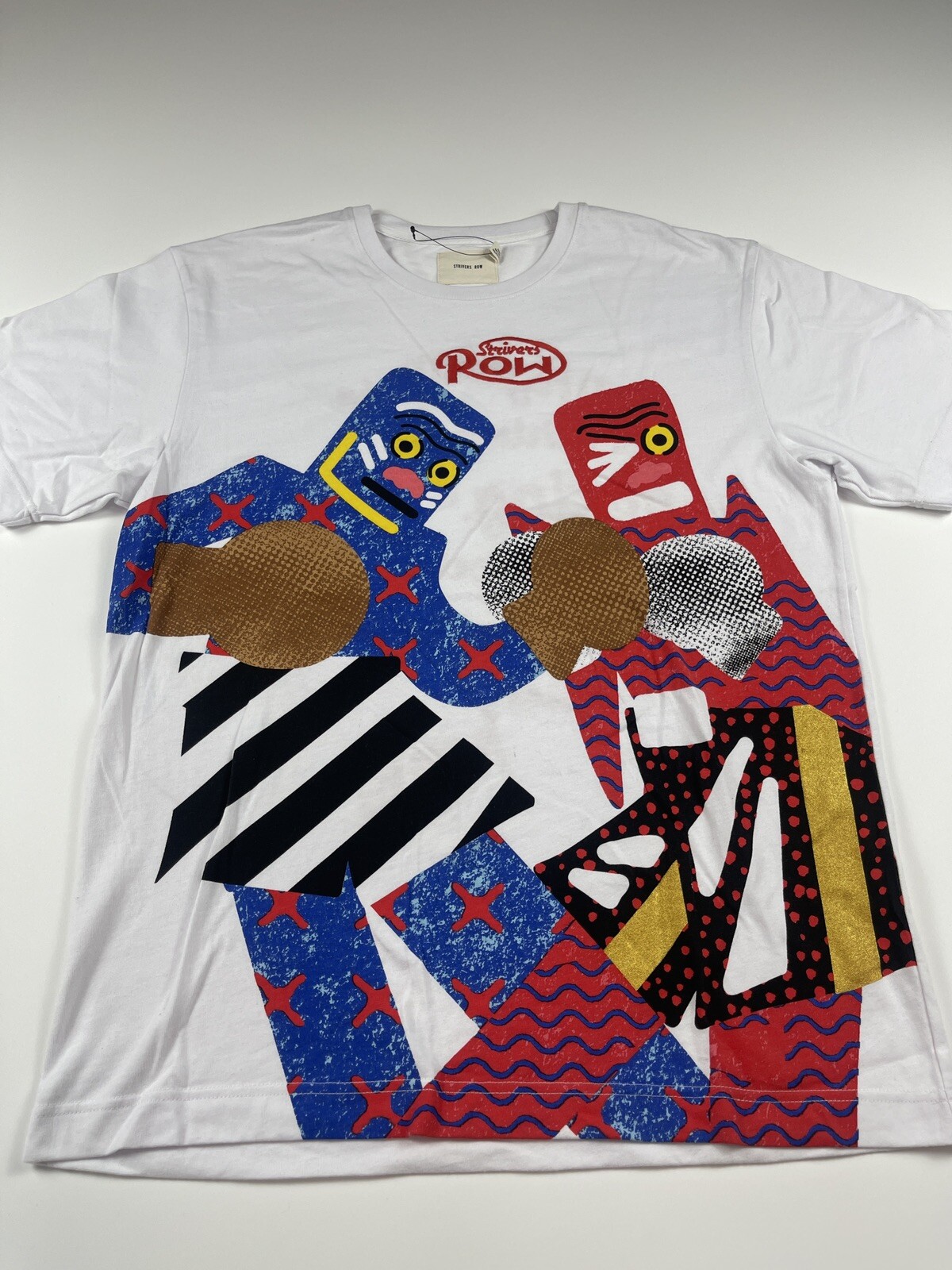 FILA T SHIRT A RIGHE DA UOMO 100% AUTENTICA TAGLIA LARGE